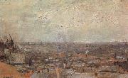 Vincent Van Gogh View of Paris From Montmatre china oil painting reproduction